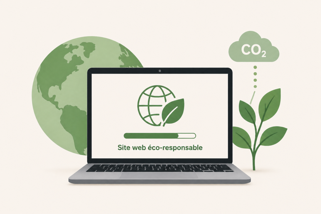 Impact environnemental site internet eco responsable
